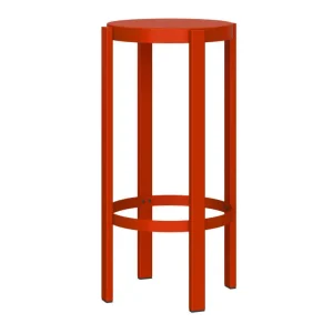 Barová židle Doon Bar Stool 75 cm, tomato red Aktuální