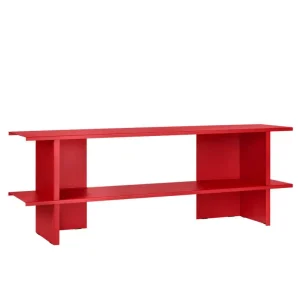 Cenový Hit Policový regál Hes Shelving Unit, tomato red