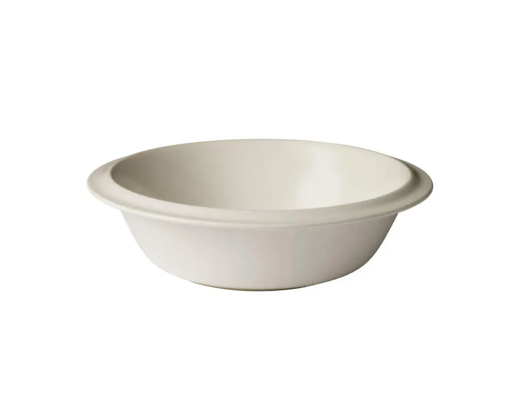 Aktuální Miska Edge Bowl Ecru Stoneware, Ø26 cm