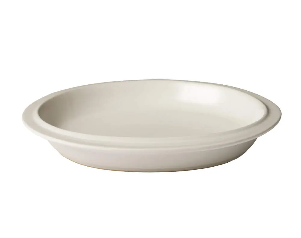 Cenově Výhodný Mísa Edge Bowl Ecru Stoneware, Ø35 cm