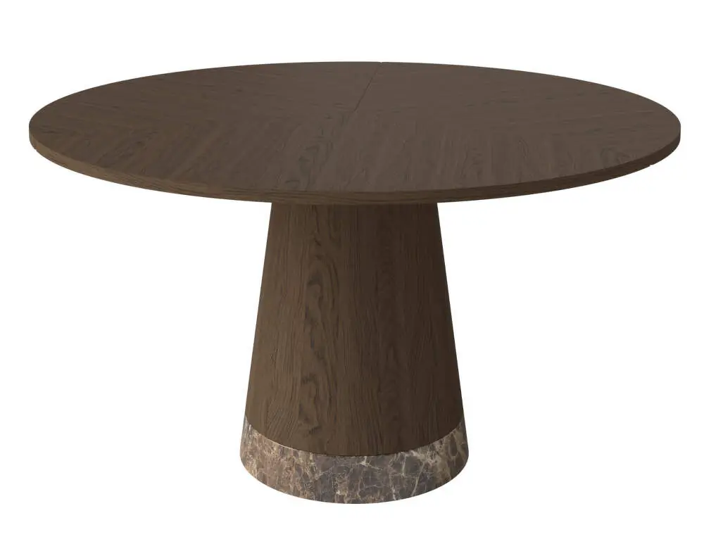 Jídelní stůl Piro Ø160 cm, dark oiled oak Novinka