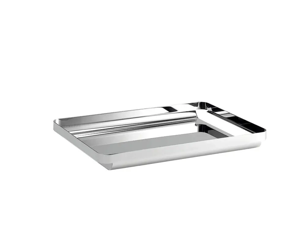 Značkový Podnos Unio Tray 32x22, polished stainless steel