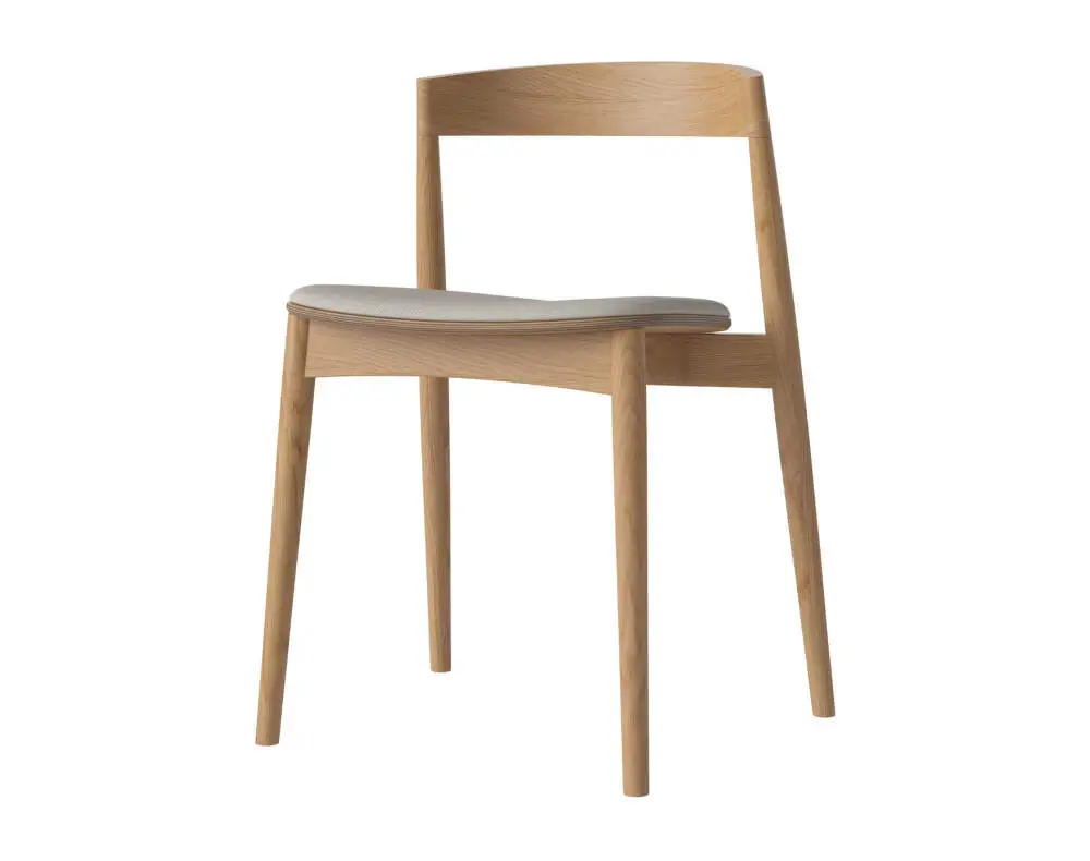 Jídelní židle Kite, oiled oak/Revi beige Nejlepší Volba