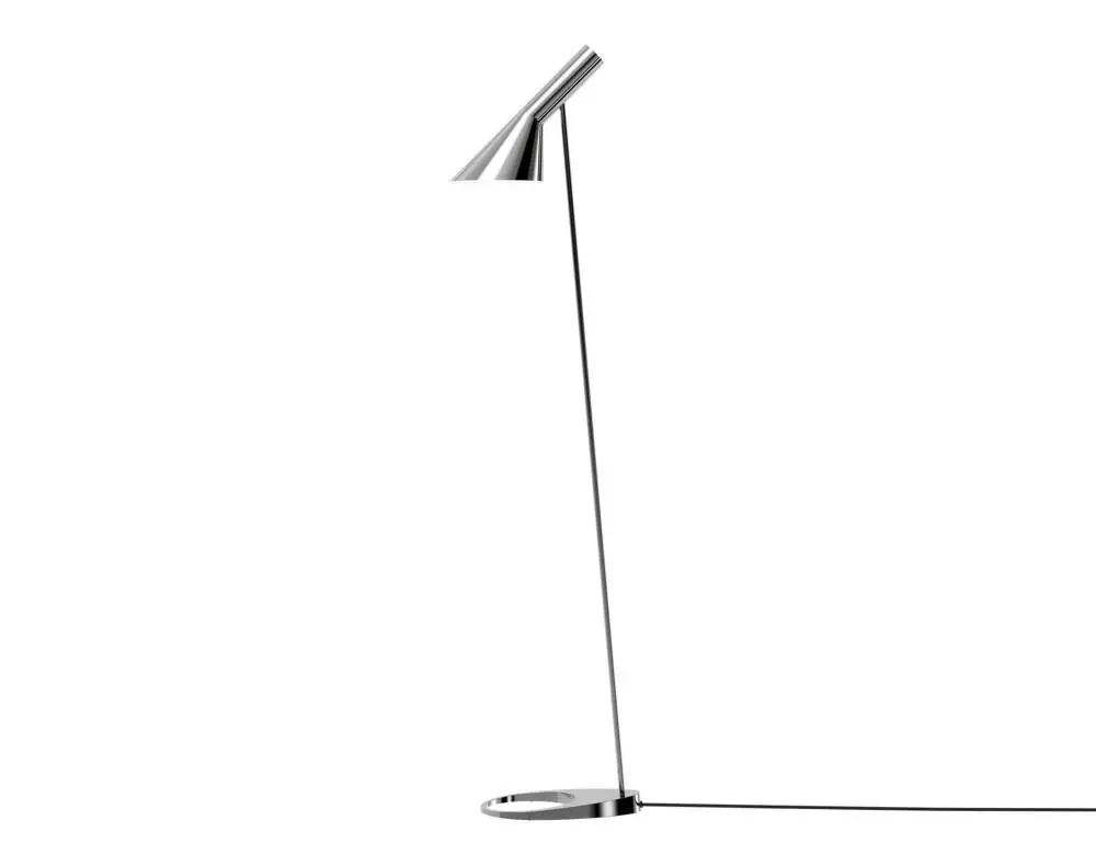 Speciální Cena Stojací lampa AJ, stainless steel polished