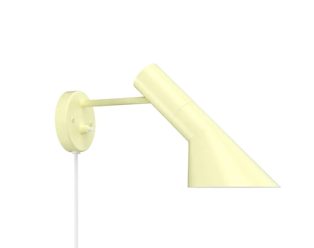 Novinka Nástěnná lampa AJ, soft lemon