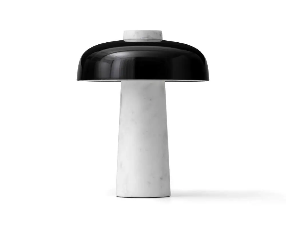 Časově Omezené Stolní lampa Reverse, carrara/black