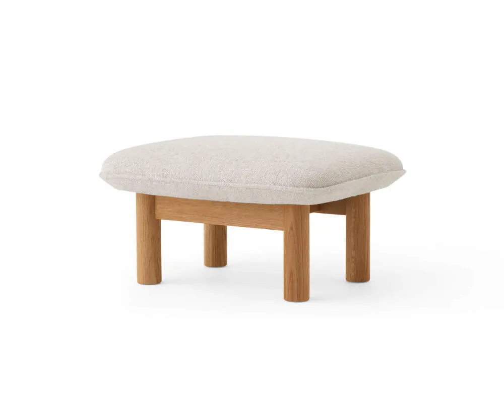 Ottoman Brasilia, Moss 0011/natural oak Pouze Dnes