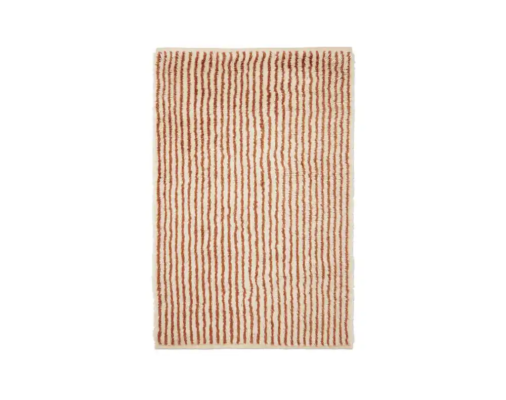 Koberec Kami Knotted 120x180, off-white / red brown Akční Cena