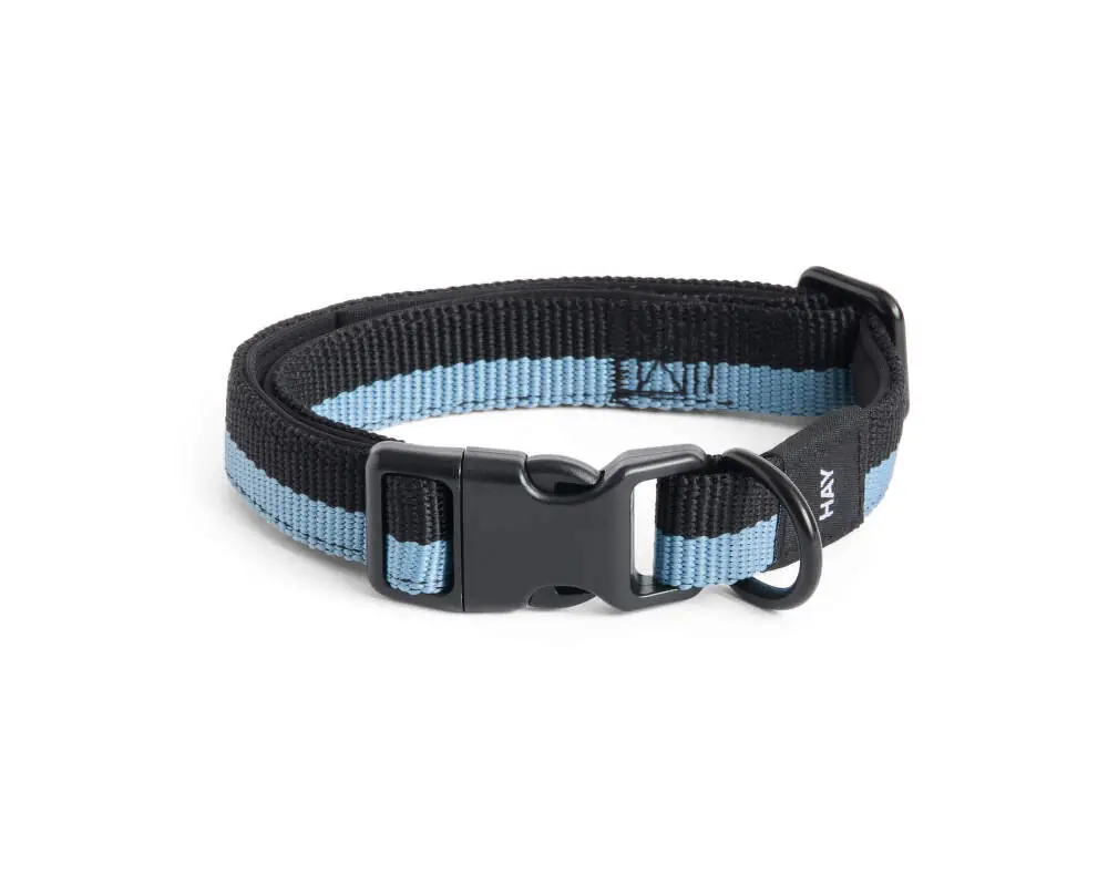 Cenový Hit Obojek pro psa Dogs Collar Flat S/M, blue/black
