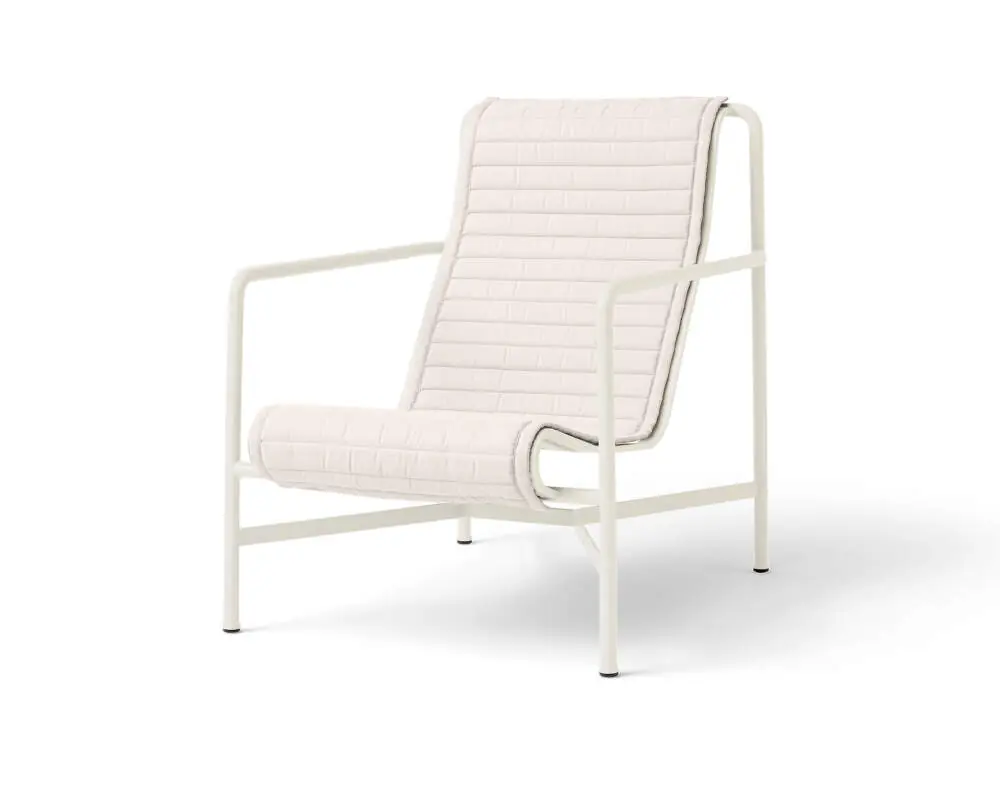 Textilní podsedák Palissade Lounge Chair High quilted cushion, cream white Objednat Nyní