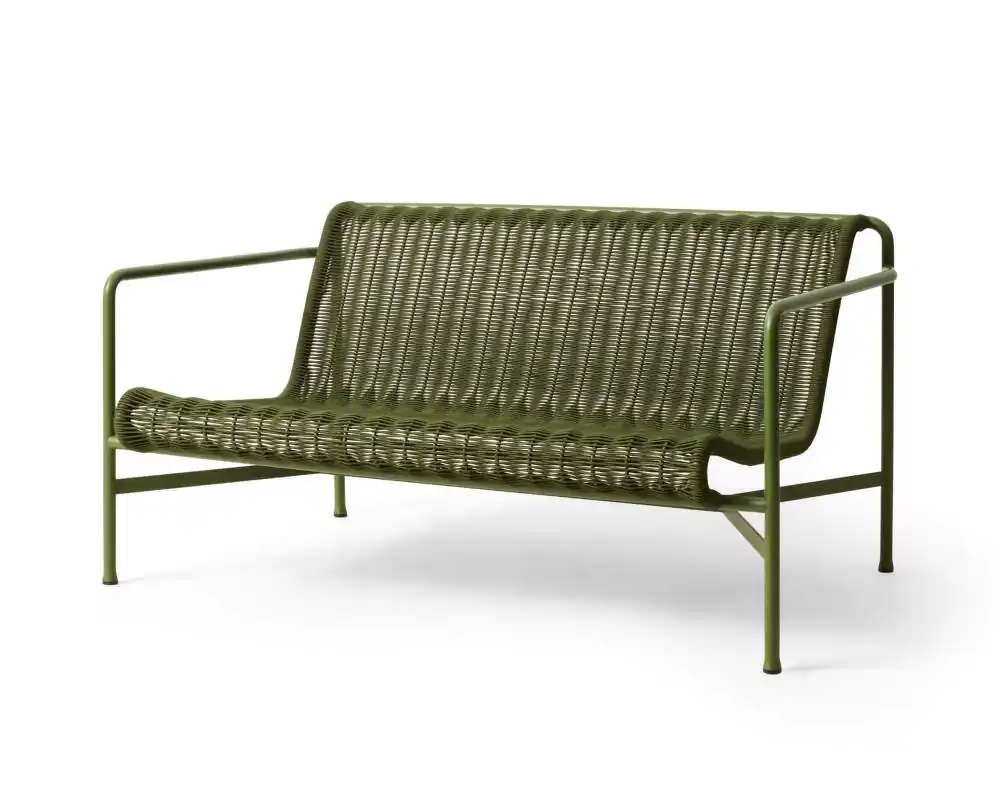 Bezpečná Platba Lavička Palissade Cord Lounge Sofa, olive