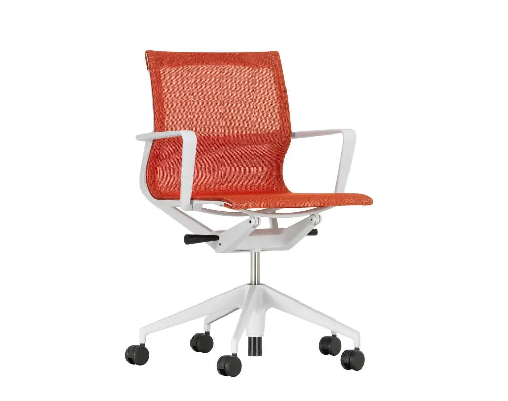 Kancelářská židle Physix, soft grey / brick Levný