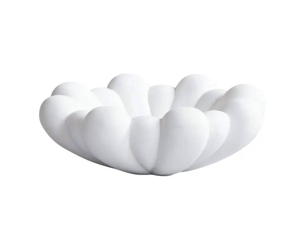 Mísa Bloom Tray Medio, bone white Finální Výprodej
