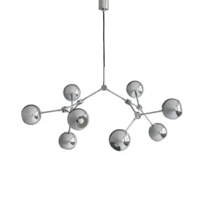 Závěsné svítidlo Drop Globe Mini, chrome Bezpečná Platba