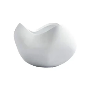 Dekorační mísa Curve Bowl Big, bone white Autentický