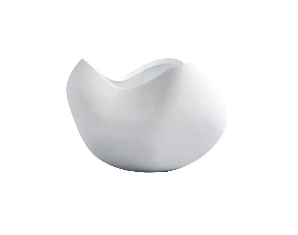 Dekorační mísa Curve Bowl Big, bone white Autentický