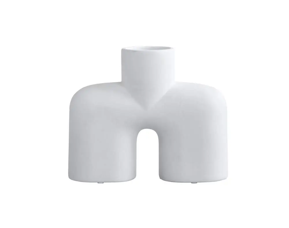 Váza Cobra Uno Medio, bone white Pouze Dnes