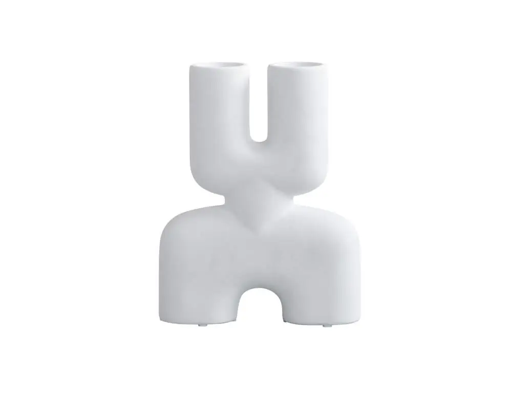Pouze Dnes Váza Cobra Double Mini, bone white
