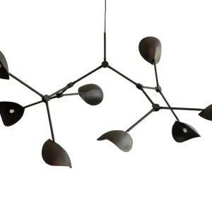 Ověřený Závěsné svítidlo Stingray Grande, burned black (5m)