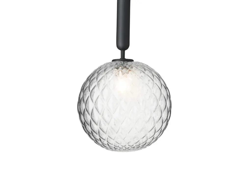 Vysoce Kvalitní Závěsné svítidlo Miira 1 Large, rock grey/optic clear