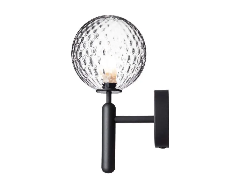Nástěnná lampa Miira, rock grey/optic clear Horká Nabídka