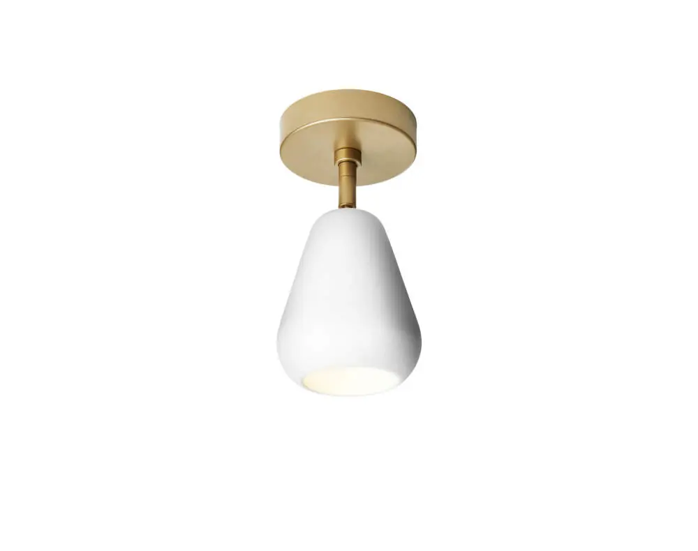 Novinka Nástěnné/stropní svítidlo Anoli Spot Surface, nordic gold/white