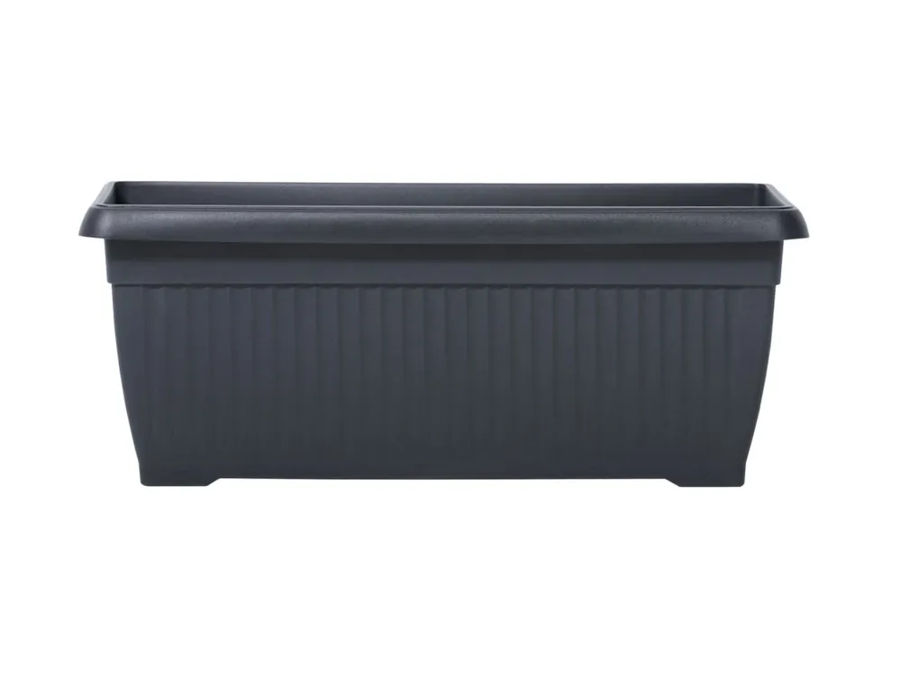 Dokud Zásoby Vydrží Truhlík TERRA 80 cm - barva antracit
