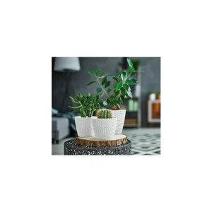 Značkový Květináč SPLOFY 21,8 cm - barva mocca
