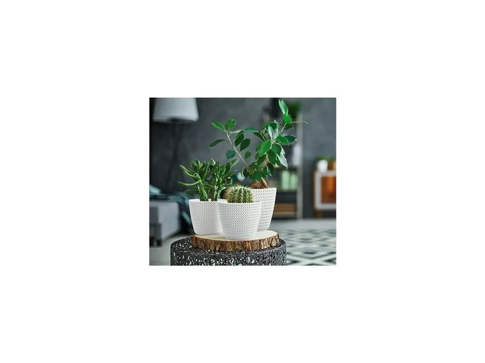 Značkový Květináč SPLOFY 21,8 cm - barva mocca
