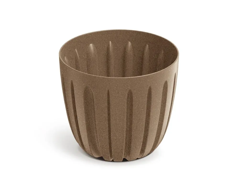 Květináč WARIO ECO WOOD 13,8 cm - barva naturo ECO - M Cenově Výhodný