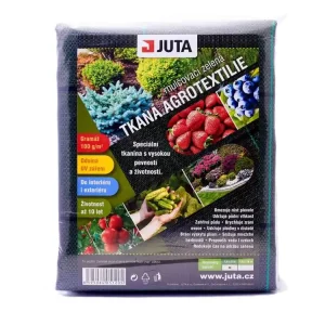 Horká Nabídka Tkaná textilie JUTA - černá 2x5m 100g/m2