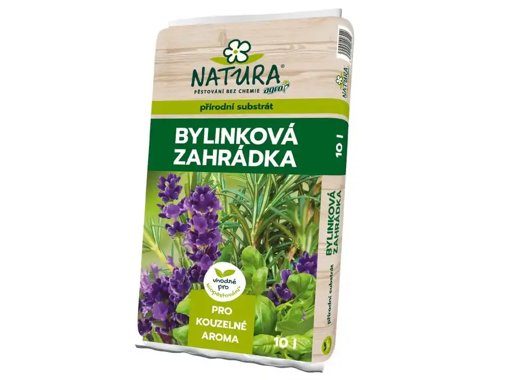 NATURA Substrát bylinková zahrádka 10 l Bezpečná Platba