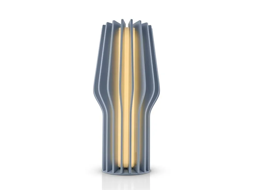 Lampička LED, zářivá, na baterie, 25 cm, prachově modrá Top Prodej