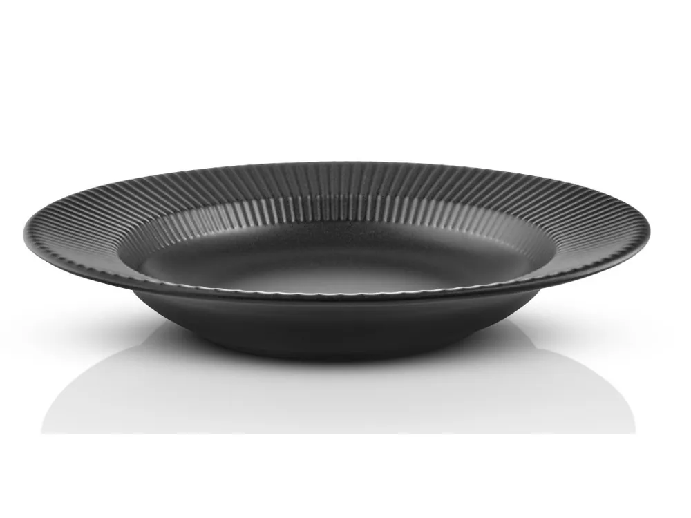 Servírovací talíř hluboký 25 cm, Legio Nova černá Akční Cena