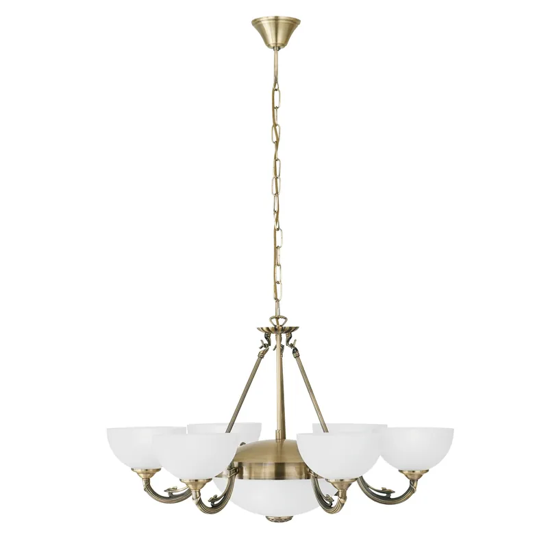 Eglo 82749 SAVOY - Zámecký závěsný lustr Eglo 82747 SAVOY - Závěsný rustikální lustr na řetězu Ø 74cm Přímo Od Výrobce