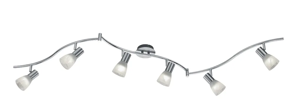 Akční Cena Trio Leuchten 871010607 LEVISTO - Stropní šestibodové svítidlo + LED žárovky