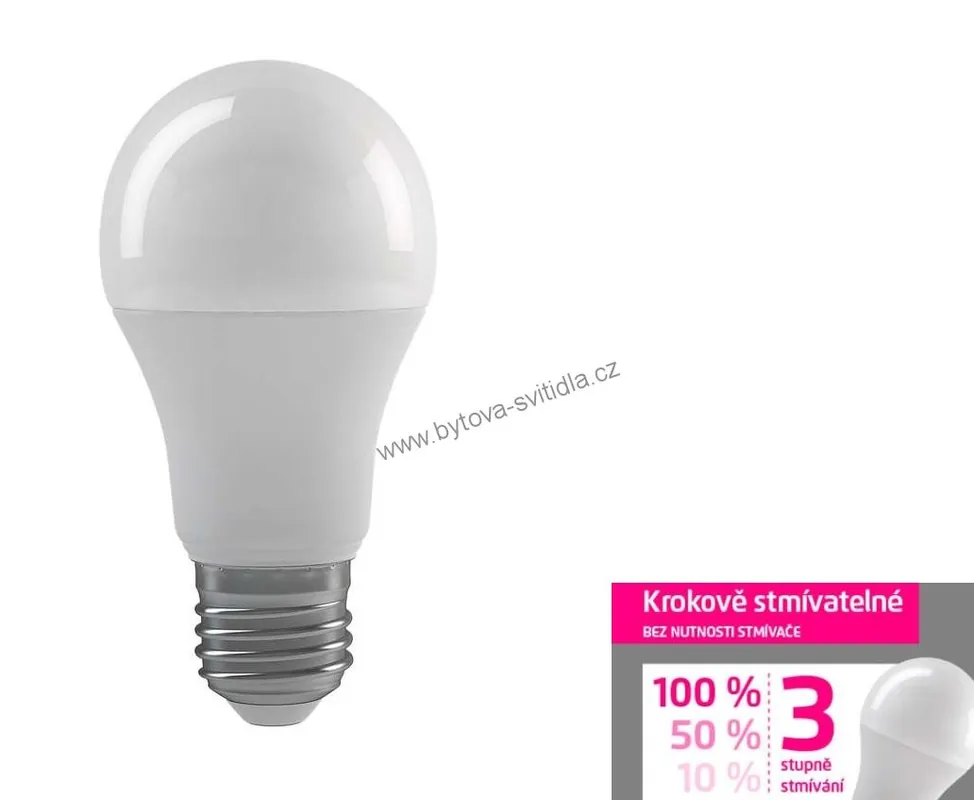 LED žárovka ZL4206 E27, 11,5W - Stmívatelná žárovka klasickým vypínačem 1060lm, 2700K Odeslání Ihned