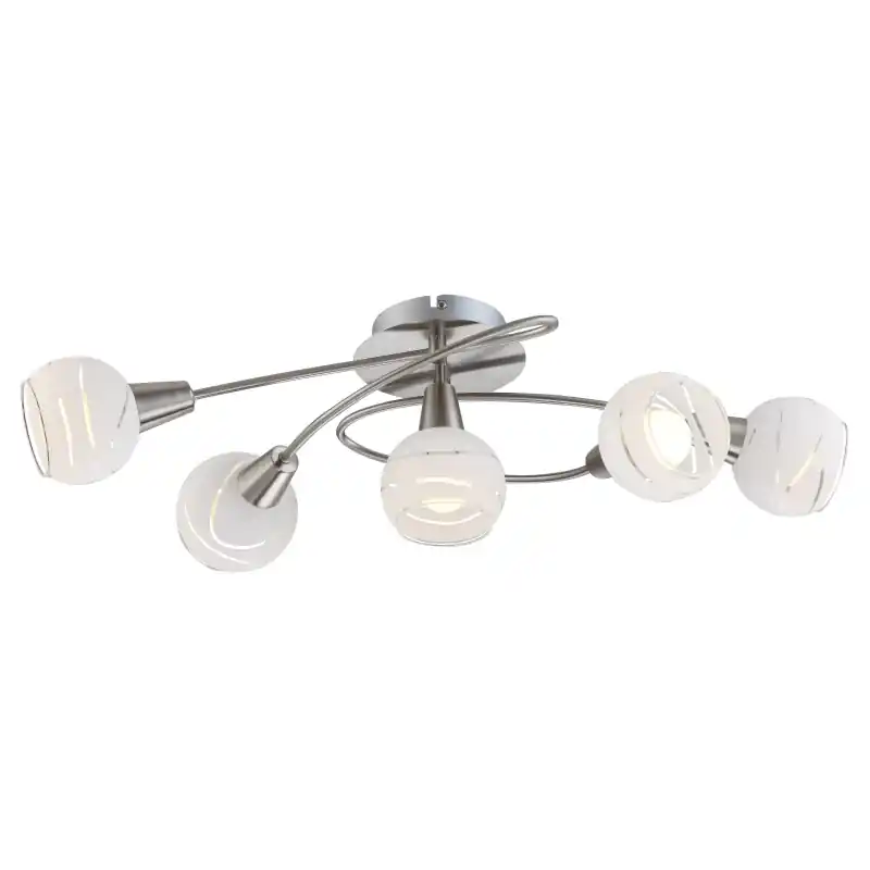 Cenová Bomba Globo 54341-5 ELLIOTT - Stropní lustr + LED žárovky