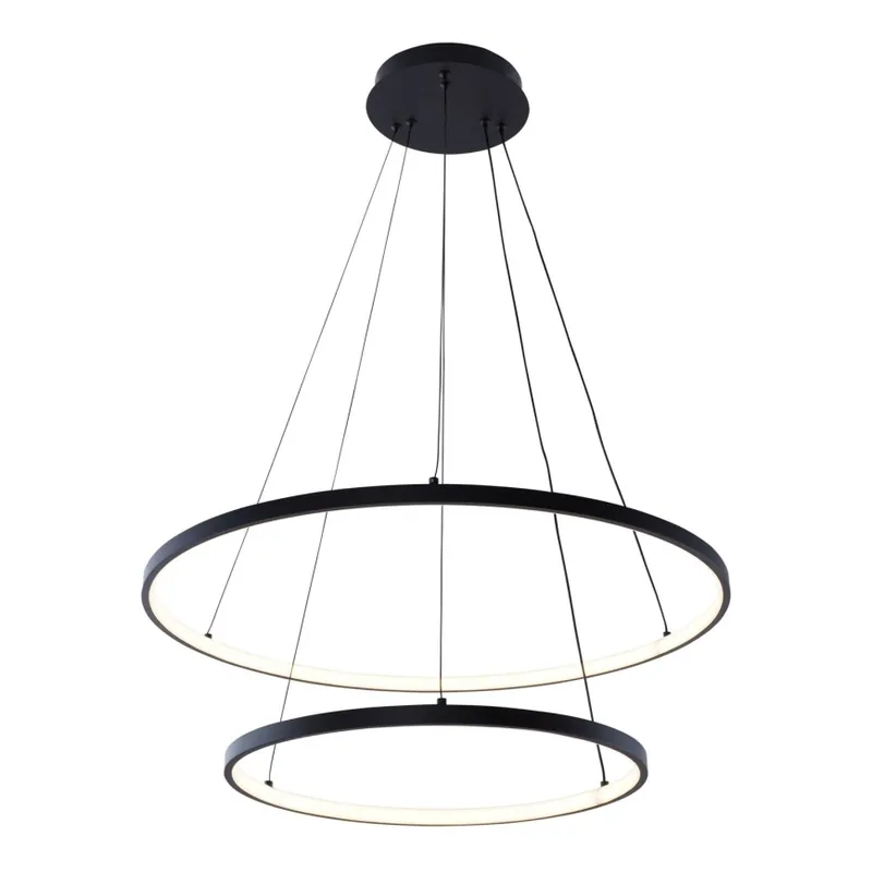 Zuma Line - LED Lustr na lanku LED/50W/230V 3000/4000/6000K pr. 60 cm černá Finální Výprodej