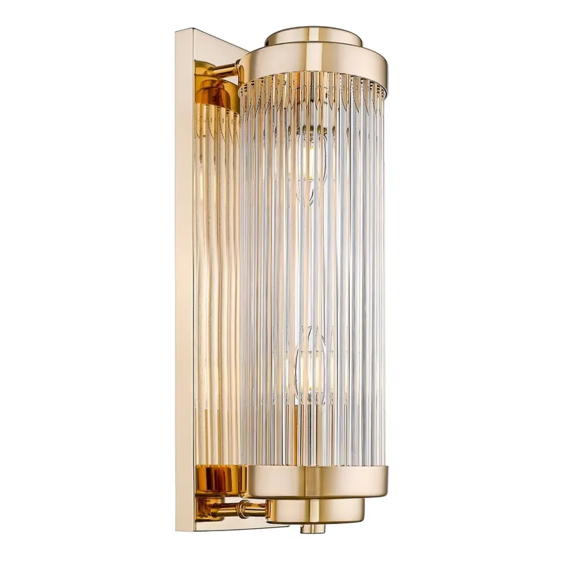 Sleva Zuma Line - Nástěnné svítidlo 2xE14/60W/230V zlatá