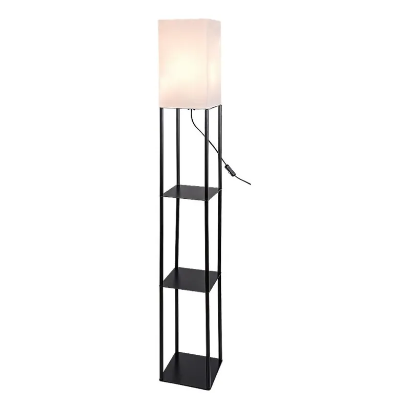 Značkový Rabalux - Stojací lampa s poličkami 1xE27/40W/230V