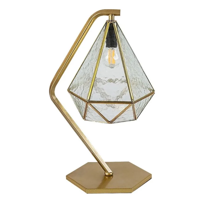 Výhodná Nabídka Rabalux - Tiffany vitrážová stolní lampa 1xE14/40W/230V zlatá