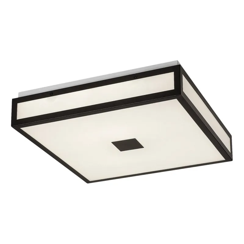 Rabalux - LED Koupelnové stropní svítidlo LED/24W/230V IP44 4000K 40x40 cm černá Koupit Online