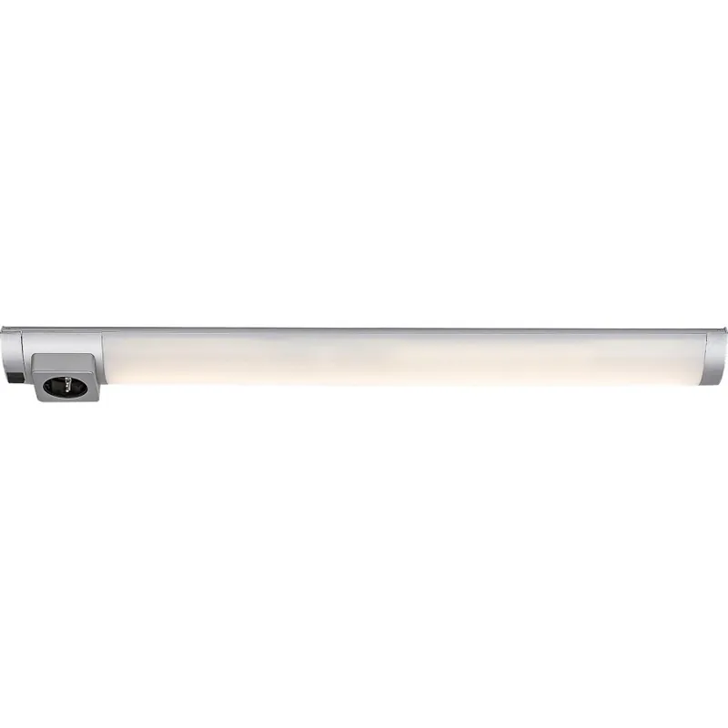 Horká Nabídka Rabalux - LED Podlinkové svítidlo se zásuvkou LED/8W/230V 4000K 68 cm matný chrom