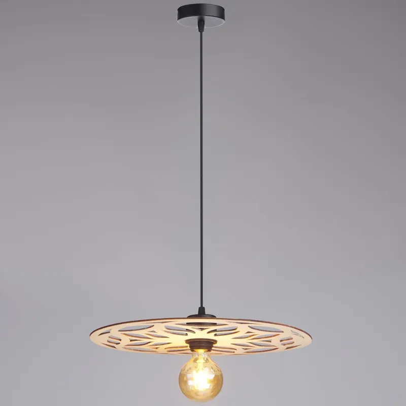 Levný Lustr na lanku FALCO 1xE27/60W/230V pr. 40 cm béžová
