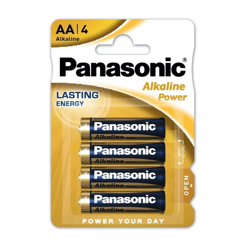 Panasonic - 4 ks Alkalická baterie AA/LR06 Super Cena