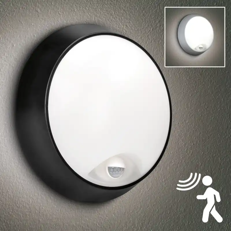 Akční Cena Brilagi - LED Venkovní nástěnné svítidlo se senzorem 2v1 BULKHEAD LED/20W/230V IP65