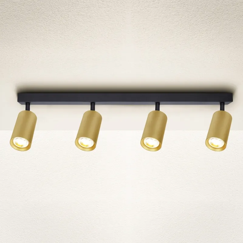 Brilagi - Bodové svítidlo SELE GOLDEN 4xGU10/30W/230V černá/zlatá Nová Kolekce