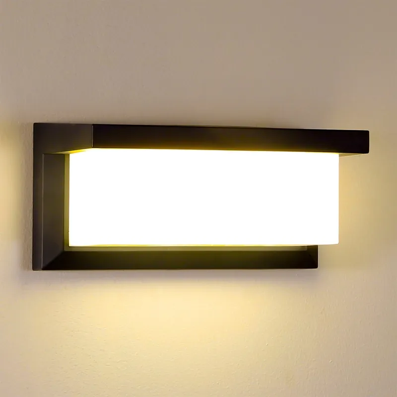 Brilagi - LED Venkovní nástěnné svítidlo BRICKY LED/12W/230V černá IP54 Sezónní Sleva
