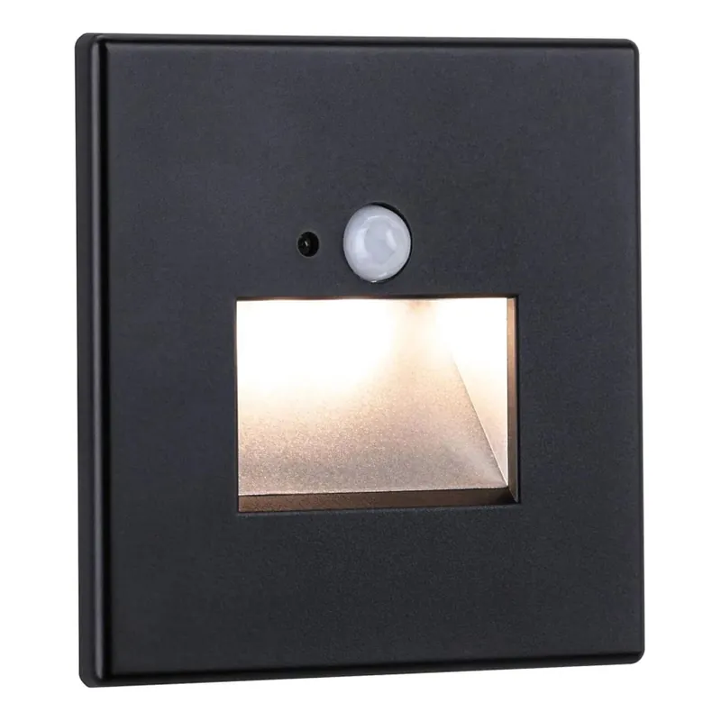 Aktuální Paulmann 93135 - LED/1,2W Schodišťové svítidlo se senzorem EDGE 230V černá